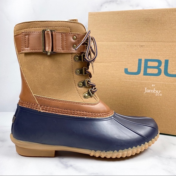 NIB JBU Jambu Calgary Vegan Duck Boots 9M - Picture 3 of 7
